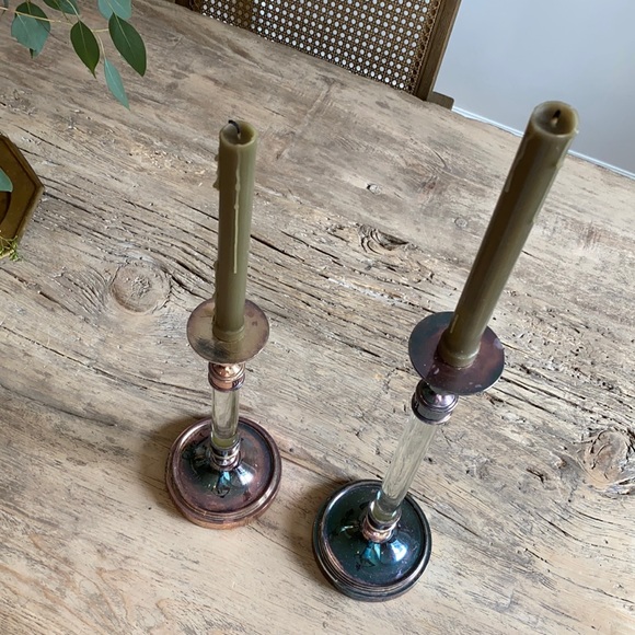 Restoration Hardware candle sticks - Picture 2 of 8
